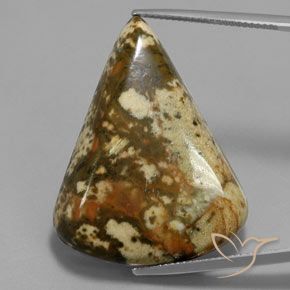 50.54ct Natural Multicolor Jaspe, Elegante, Opaco
