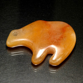Jaspe multicolor natural de 22,60 ct, forma elegante, opaco