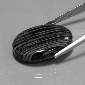 Jaspe Multicolor natural de 35.24 ct, Corte Óvalo, Opaco