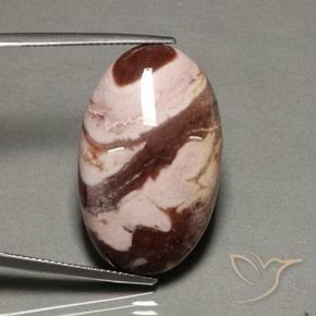 Jaspe Multicolor natural de 31.96 ct, Ovalada, Opaco