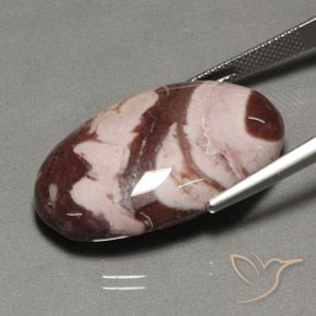 Jaspe Multicolor natural de 31.96 ct, Ovalada, Opaco