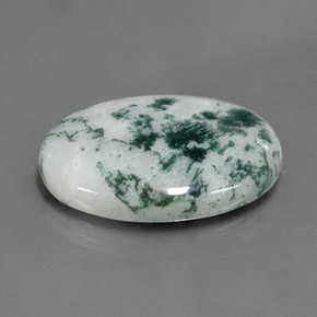 Jaspe Multicolor natural de 17.10 ct, Corte Óvalo, Opaco