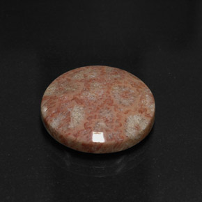 Jaspe multicolor natural de 11,73 ct, corte redondo, opaco