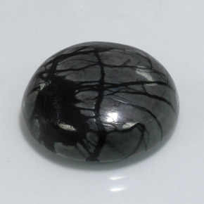 Jaspe multicolor natural de 20,62 ct, corte redondo, opaco