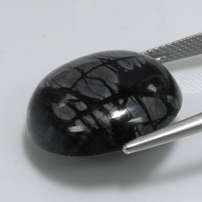 Jaspe multicolor natural de 20,62 ct, corte redondo, opaco