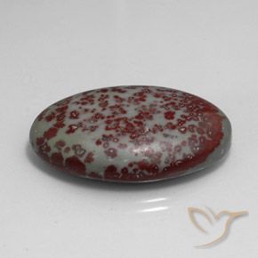 Jaspe Multicolor natural de 39.35 ct, Ovalada, Opaco