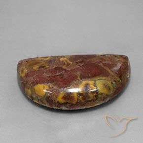 Jaspe Multicolor natural de 27.40 ct, Elegante, Opaco