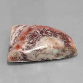 Jaspe multicolor natural de 33,30 ct, forma elegante, opaco
