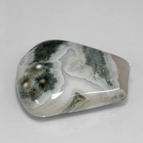 Jaspe Multicolor natural de 29.53 ct, Forma elegante, Opaco