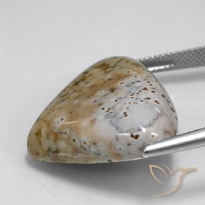 Jaspe Multicolor natural de 29.24 ct, En forma de pera, Opaco