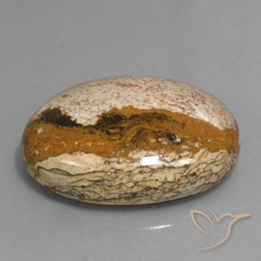Jaspe Multicolor natural de 34.16 ct, Ovalada, Opaco
