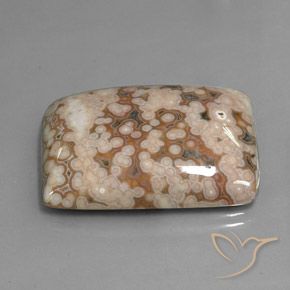 Jaspe Multicolor natural de 47.73 ct, Corte Baguette, Opaco