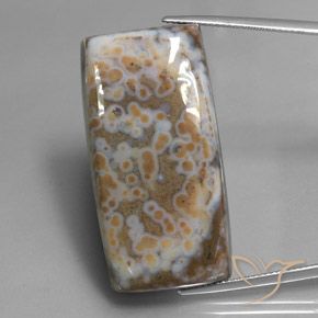 58.74ct Natural Multicolor Jaspe, Corte Baguette, Opaco