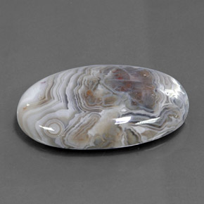 Jaspe multicolor natural de 26,25 ct, corte óvalo, opaco