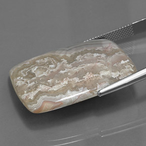 Jaspe Multicolor natural de 36.35 ct, Corte Baguette, Opaco