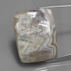 Jaspe multicolor natural de 38,59 ct, baguette, opaco