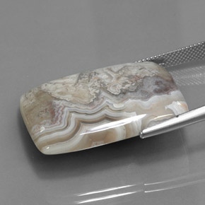 Jaspe multicolor natural de 38,59 ct, baguette, opaco