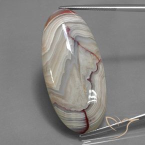 43.89ct Natural Multicolor Jaspe, Ovalada, Opaco