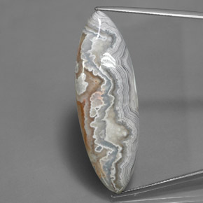 Jaspe Multicolor natural de 41.50 ct, Marquesa, Opaco