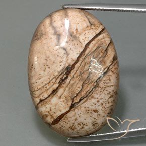 40.47ct Natural Multicolor Jaspe, Ovalada, Opaco