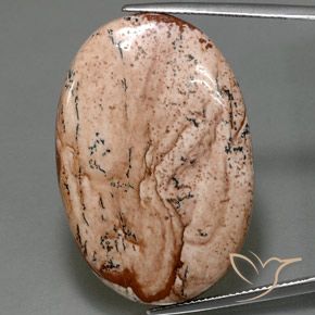 40.50ct Natural Multicolor Jaspe, Ovalada, Opaco