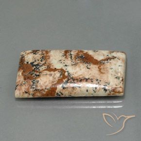 Jaspe Multicolor natural de 26.28 ct, Corte Baguette, Opaco