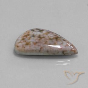 Jaspe Multicolor natural de 30.00 ct, Elegante, Opaco