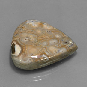 Jaspe Multicolor natural de 38.48 ct, En forma de pera, Opaco