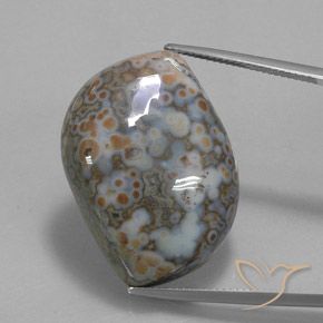 45.73ct Natural Multicolor Jaspe, Elegante, Opaco