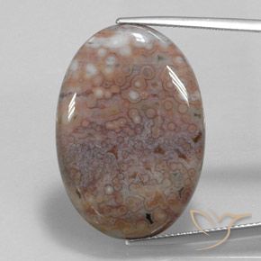 27.34ct Natural Multicolor Jaspe, Ovalada, Opaco