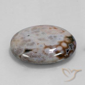 Jaspe Multicolor natural de 36.14 ct, Ovalada, Opaco