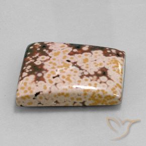 Jaspe Multicolor natural de 65.30 ct, Elegante, Opaco
