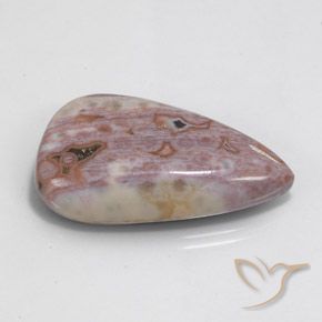 Jaspe Multicolor natural de 32.30 ct, En forma de pera, Opaco