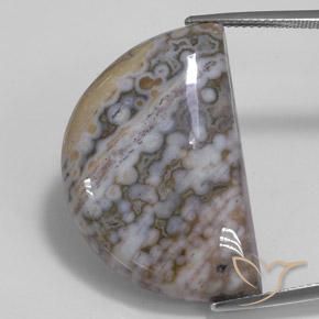 30.93ct Natural Multicolor Jaspe, Elegante, Opaco