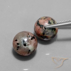 Gemas de Jaspe Multicolor natural de 25.94 ct, Esfera / Bola, Opaco