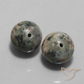 Gemas de Jaspe Multicolor natural de 24.81 ct, Esfera / Bola, Opaco