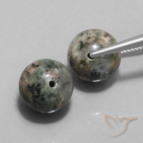 Gemas de Jaspe Multicolor natural de 24.81 ct, Esfera / Bola, Opaco