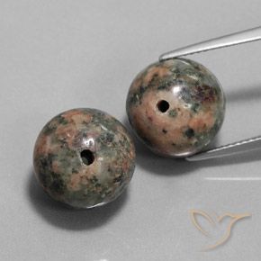 25.21ctw Natural Multicolor Jaspe, Esfera / Bola, Opaco