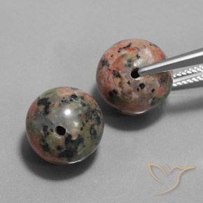Gemas de Jaspe Multicolor natural de 24.57 ct, Esfera / Bola, Opaco