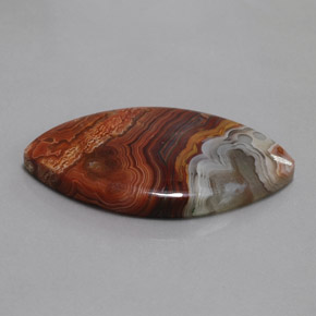 Jaspe multicolor natural de 29,57 ct, marquesa, opaco