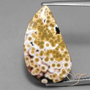 11.97ct Natural Multicolor Jaspe, Elegante, Opaco