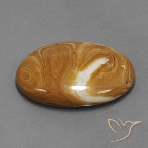 Jaspe Multicolor natural de 16.21 ct, Ovalada, Opaco