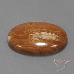 Jaspe Multicolor natural de 19.27 ct, Ovalada, Opaco