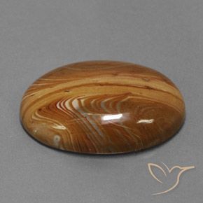 Jaspe Multicolor natural de 19.54 ct, Ovalada, Opaco
