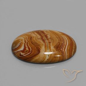 Jaspe Multicolor natural de 10.41 ct, Ovalada, Opaco