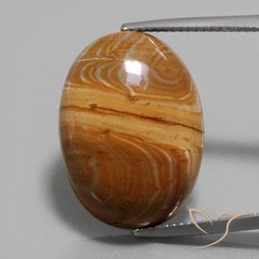 17.22ct Natural Multicolor Jaspe, Ovalada, Opaco