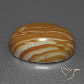 Jaspe Multicolor natural de 8.92 ct, Ovalada, Opaco