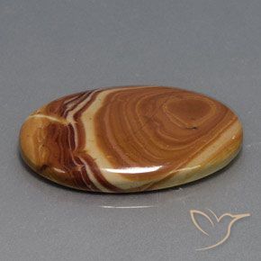 Jaspe Multicolor natural de 21.59 ct, Ovalada, Opaco