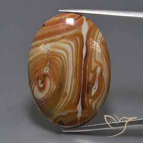 27.67ct Natural Multicolor Jaspe, Ovalada, Opaco