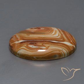 Jaspe Multicolor natural de 27.67 ct, Ovalada, Opaco